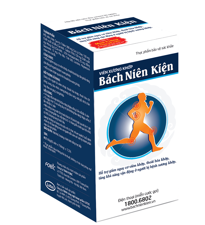 hộp bách niên kiện 80 viên